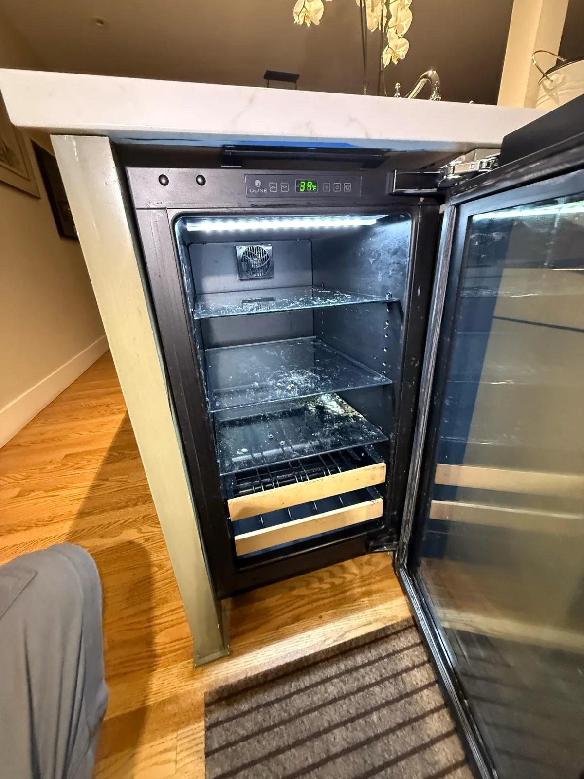 Wine cooler at a UKS PRO service visit